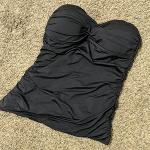 Tommy Bahamas "pearl" twist front tankini, sz L